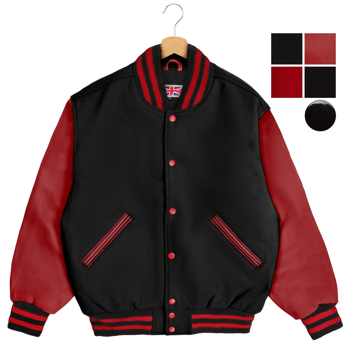 Black / Maroon