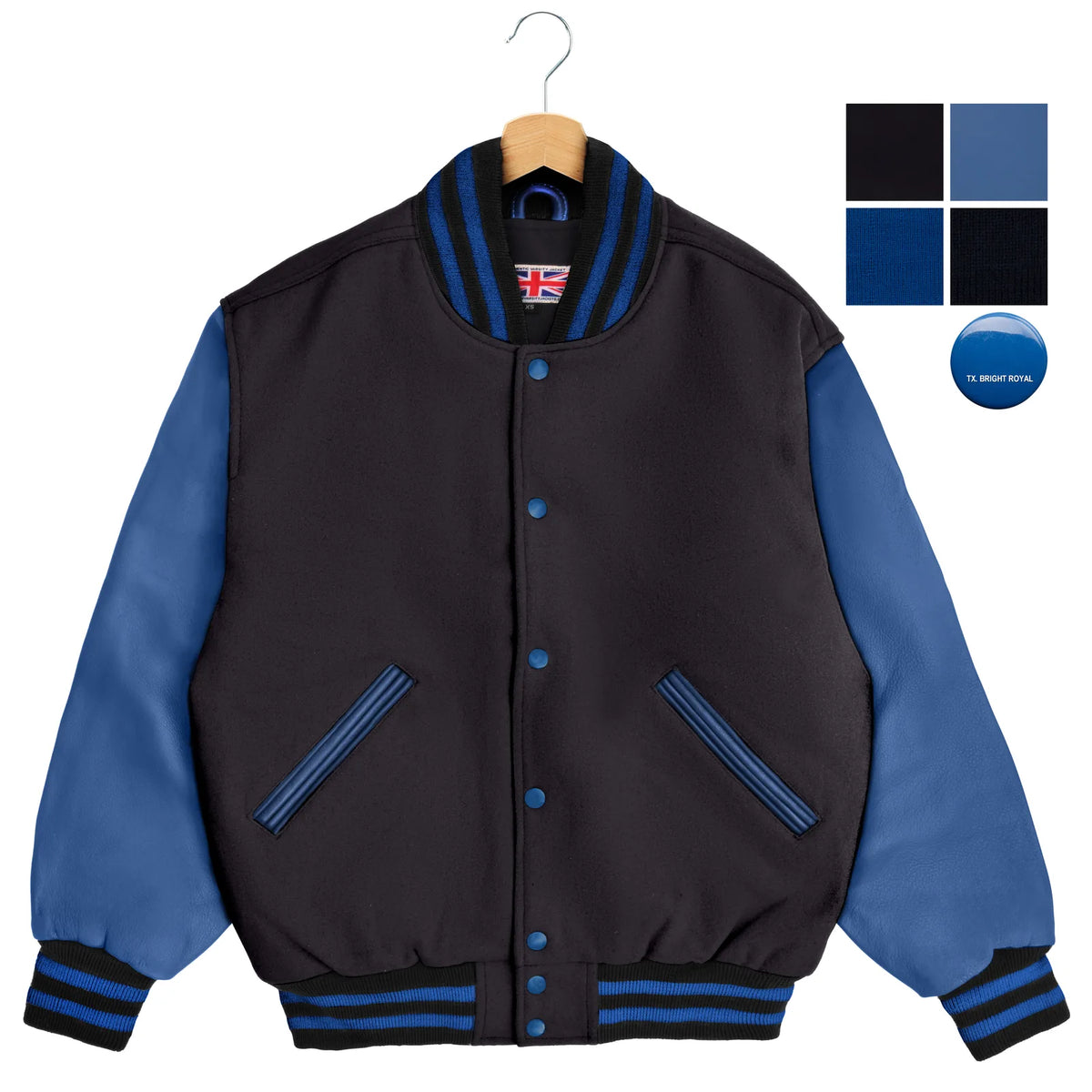 Charcoal / Sky Blue