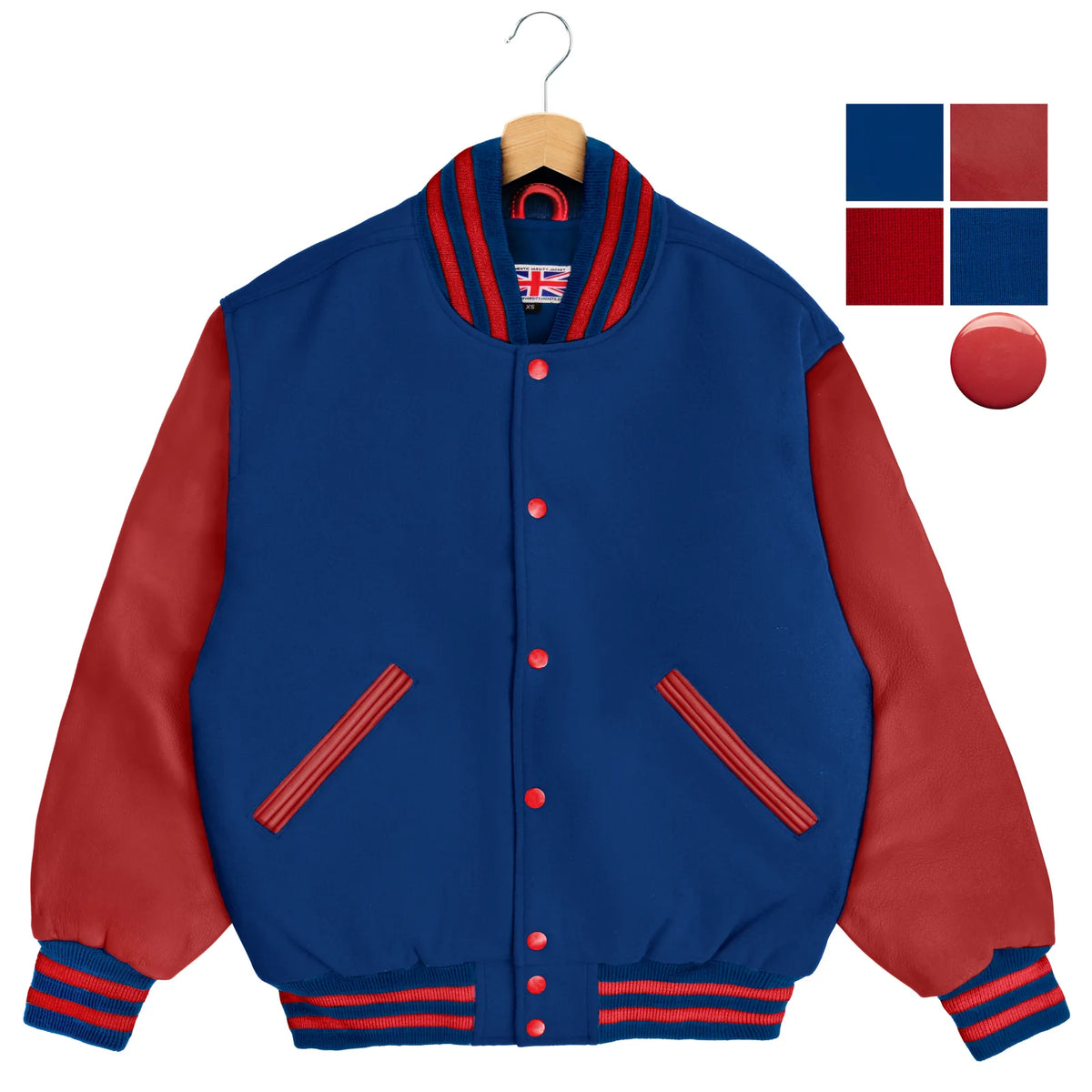 Royal Blue / Red