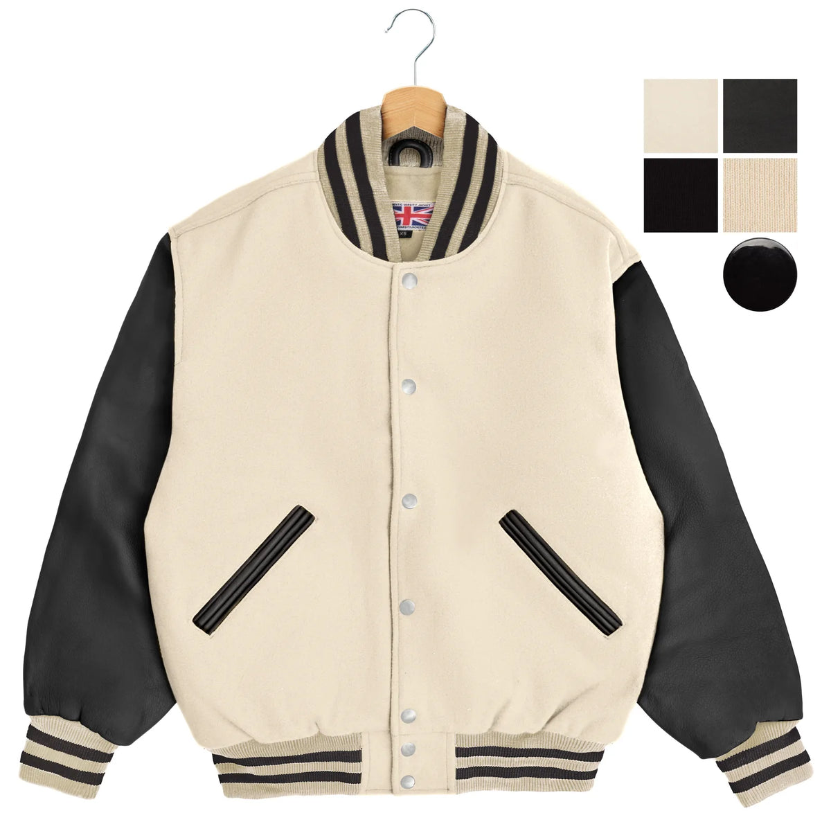 Off White / Charcoal