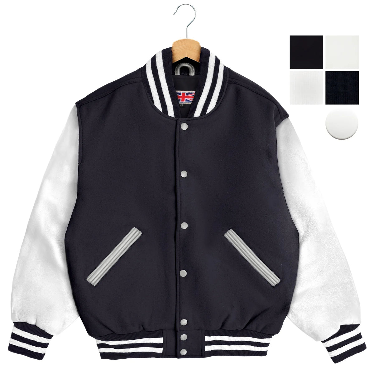 Navy / White