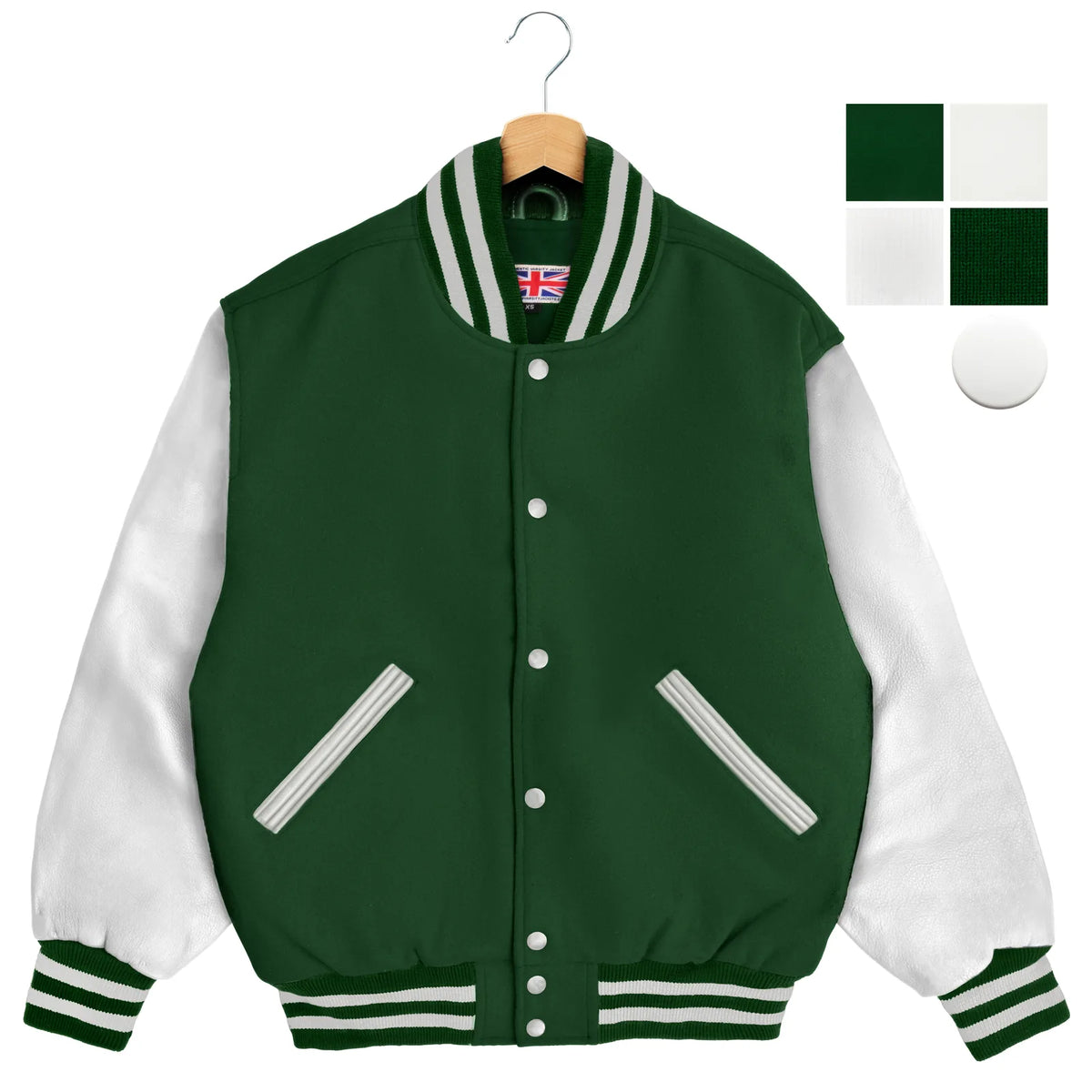 Green / White