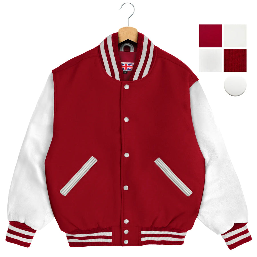 Crimson / Grey