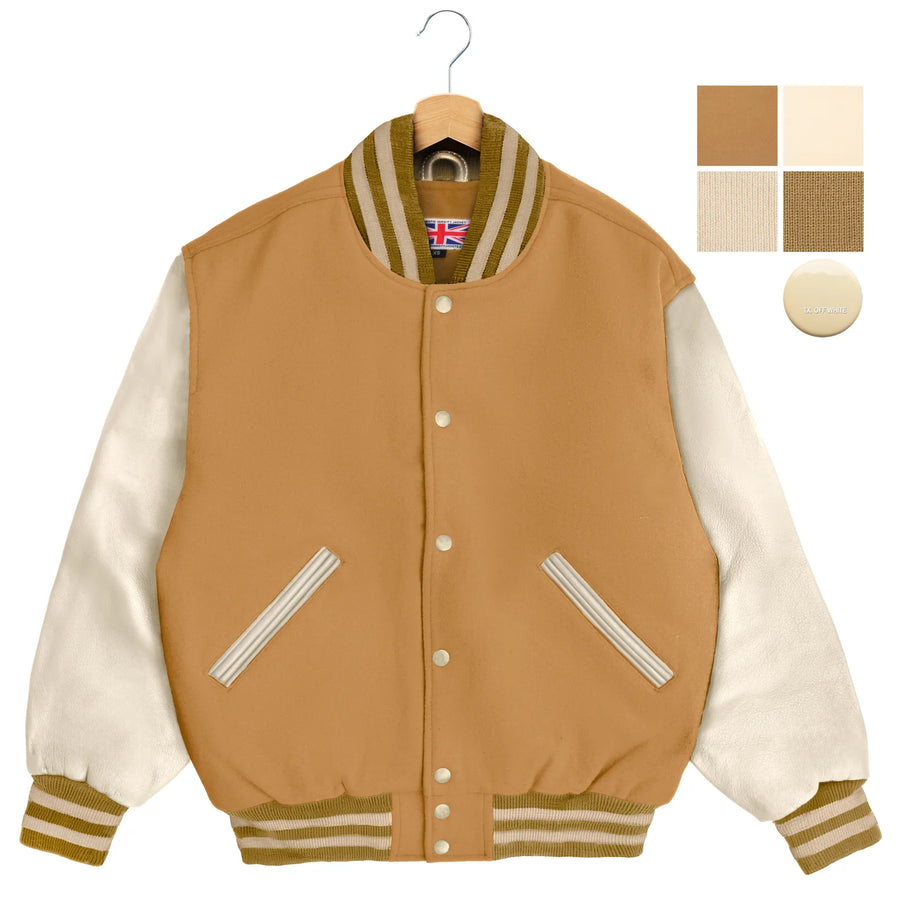 Tan / Off White